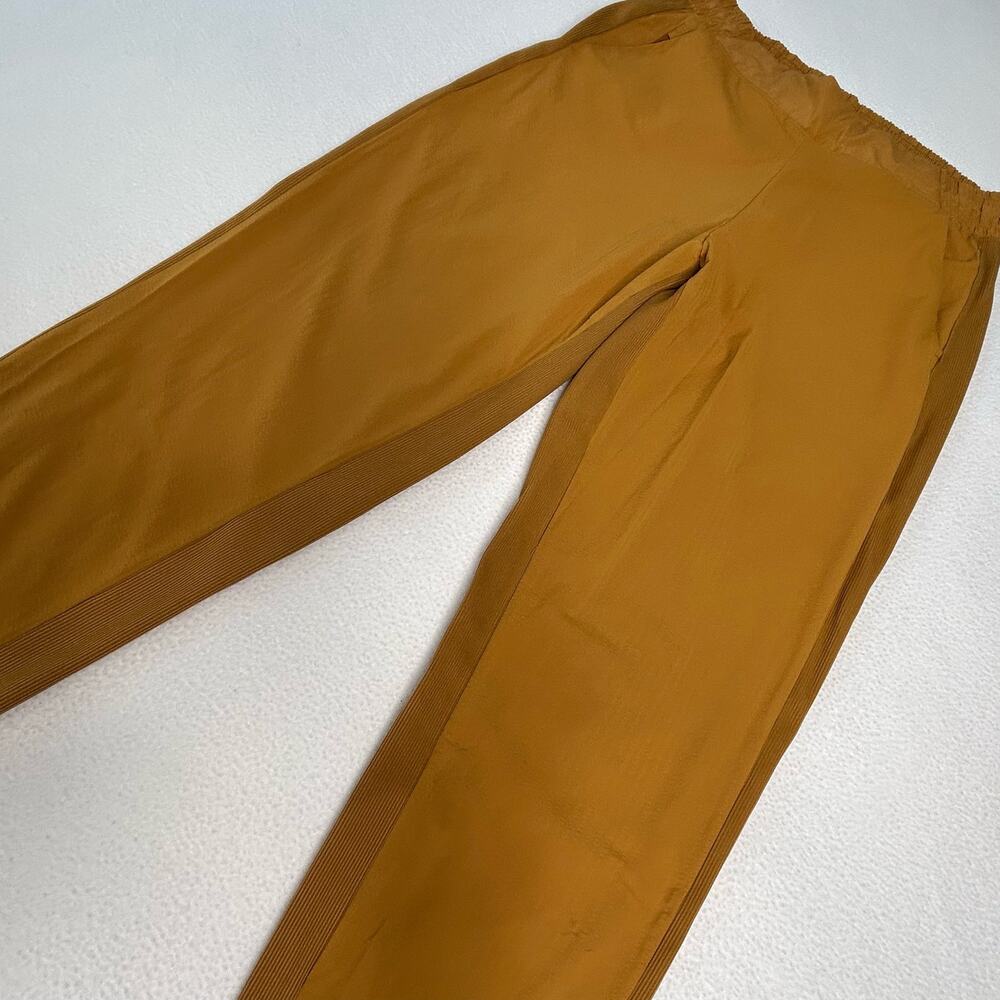 Athleta Women's Size 4 Brooklyn Textured Jogger Pant Gold 566689